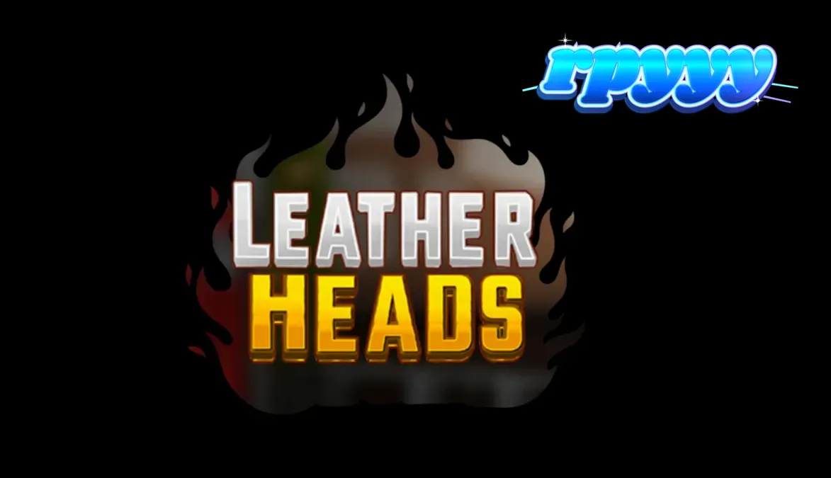 Tampilan visual slot Leatherheads dengan tema pemadam kebakaran neon